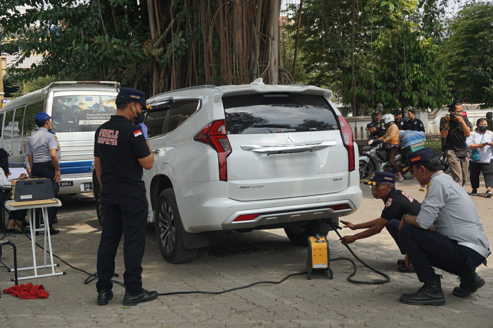 Dishub DIY Laksanakan Giat Uji Emisi Kendaraan Bermotor di Kawasan Sumbu Filosofi Jalan Malioboro