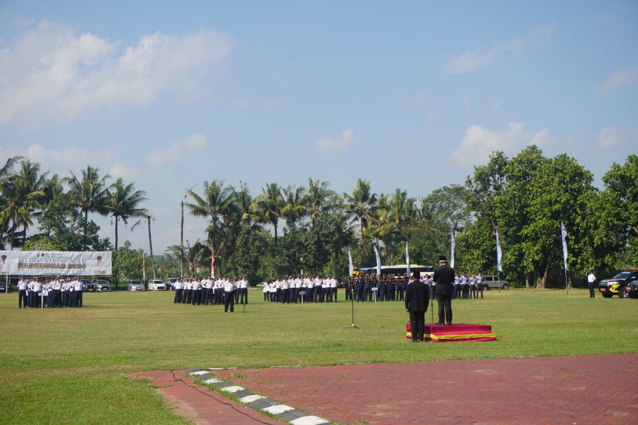 Upacara Hari Perhubungan Nasional 2024 di DIY Berlangsung Khidmat di Lapangan Trirenggo Bantul