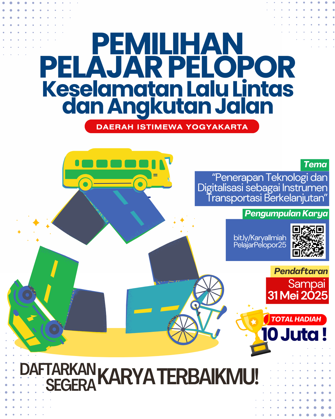 Petunjuk Teknis Pemilihan Pelajar Pelopor Keselamatan Lalu Lintas dan Angkutan Jalan Tingkat DIY Tahun 2025