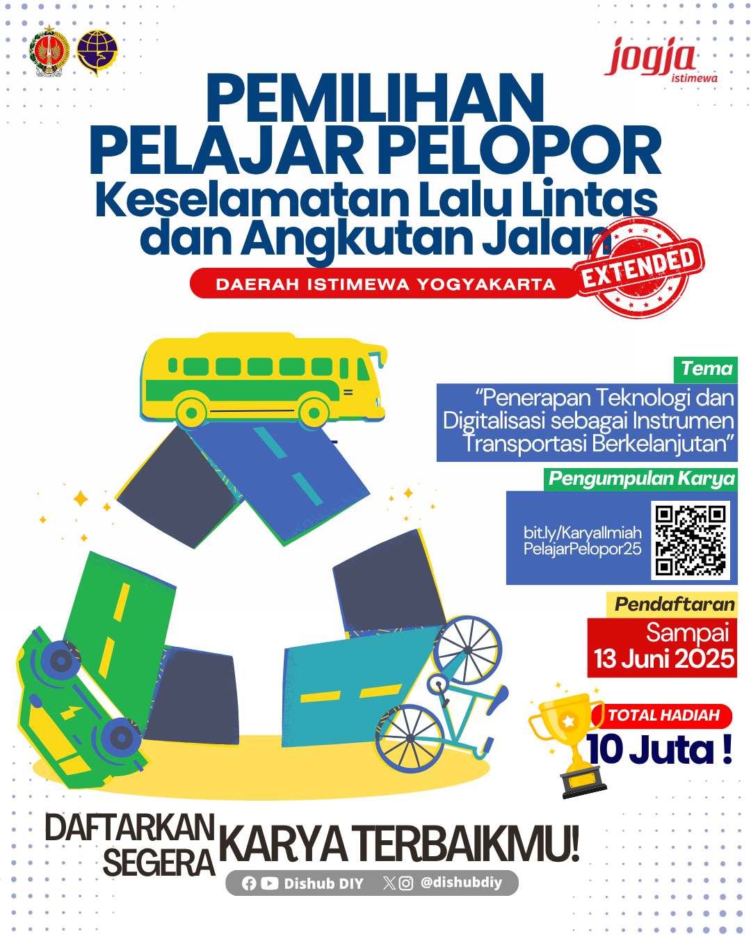 Petunjuk Teknis Pemilihan Pelajar Pelopor Keselamatan Lalu Lintas dan Angkutan Jalan Tingkat DIY Tahun 2025
