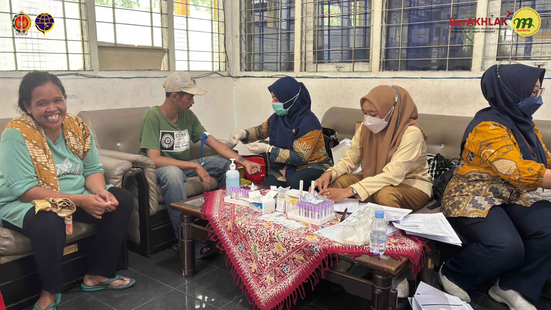 Wujudkan Terminal Sehat, Puskesmas Mlati 1 Gelar Sosialisasi dan Penyuluhan HIV di Terminal Jombor