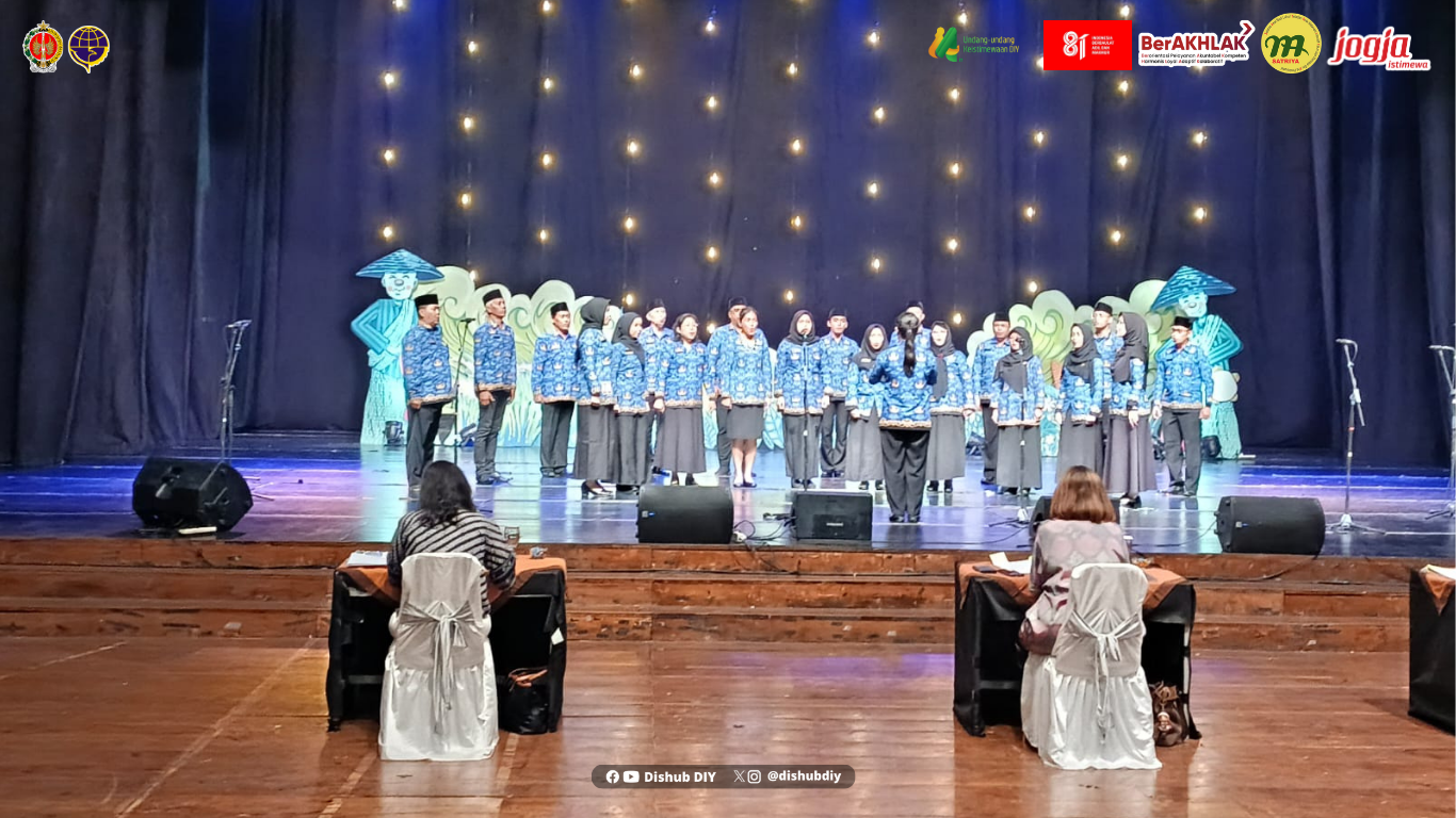 Dishub DIY Tampilkan Kekompakan dalam Lomba Paduan Suara KORPRI Pemda DIY