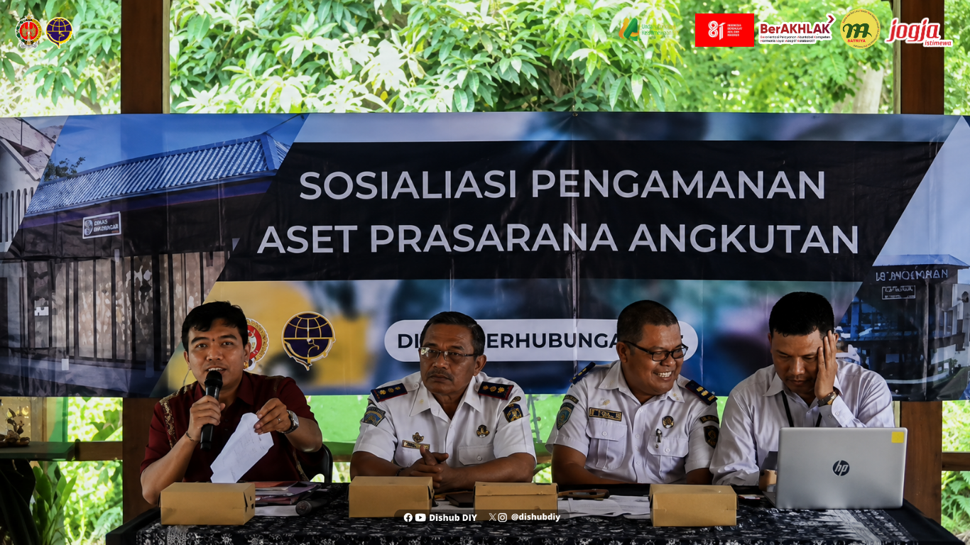 Dishub DIY Gelar Sosialisasi Pengamanan Aset Prasarana Angkutan Bersama Kalurahan Giwangan