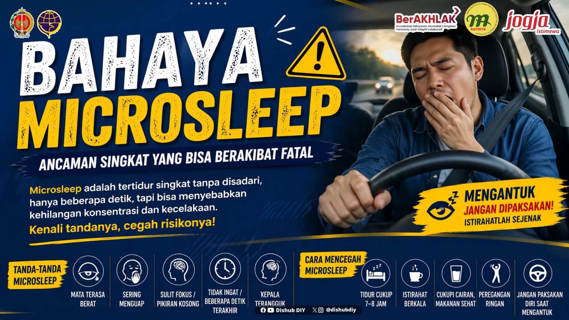 Bahaya Microsleep: Ancaman Singkat yang Bisa Berakibat Fatal