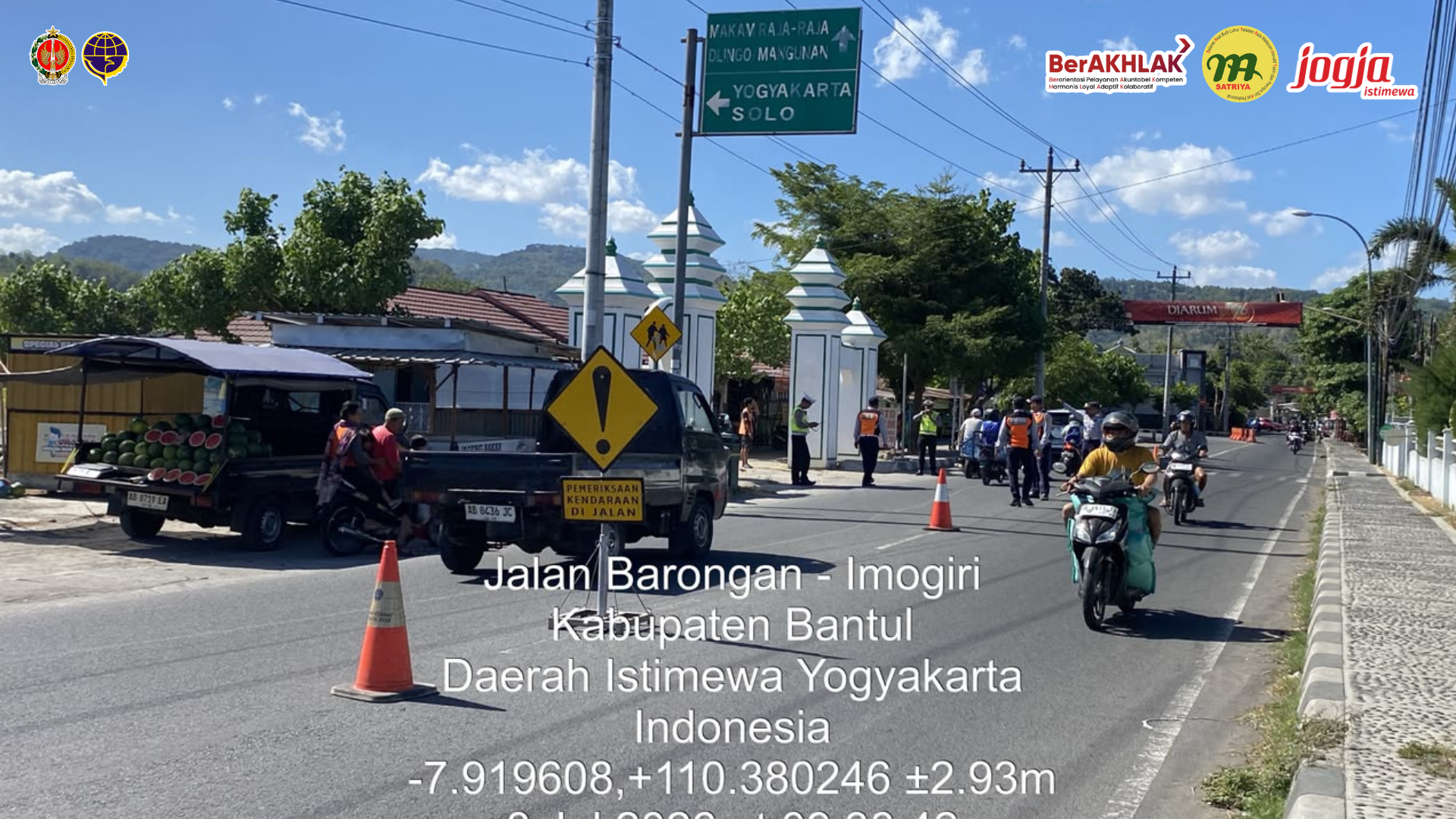 Dishub DIY Tindak 32 Kendaraan pada Operasi LLAJ Imogiri