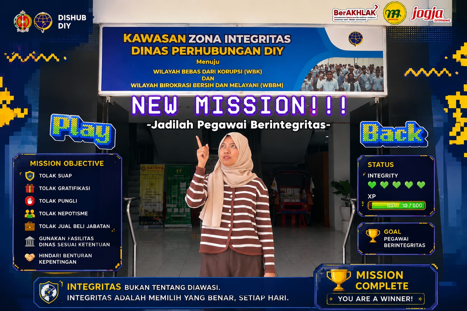 Dishub DIY Dukung Kampanye Pariwara Antikorupsi 2026 KPK melalui Reels Kreatif di Media Sosial