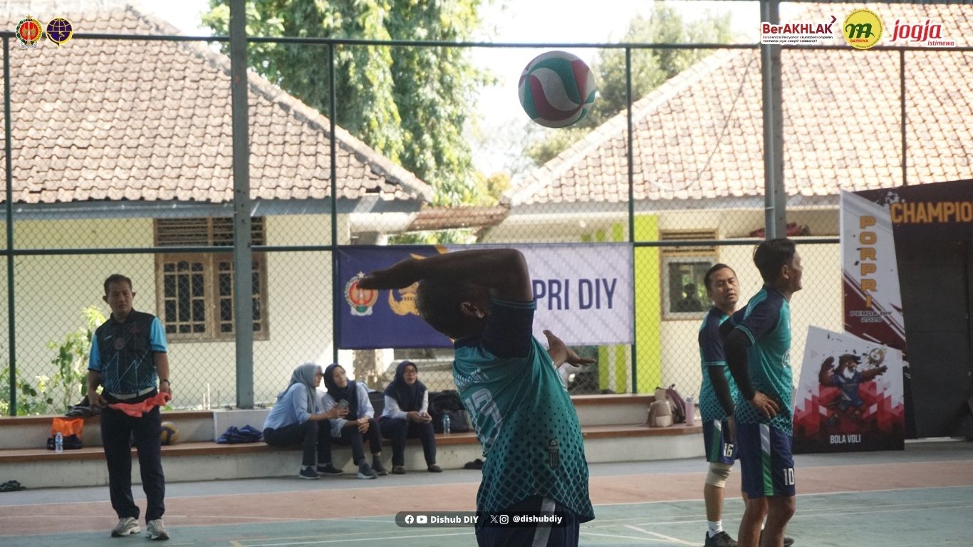 Tim Voli Dishub DIY Tembus Babak 8 Besar pada Ajang Pekan Olahraga KORPRI DIY Tahun 2026
