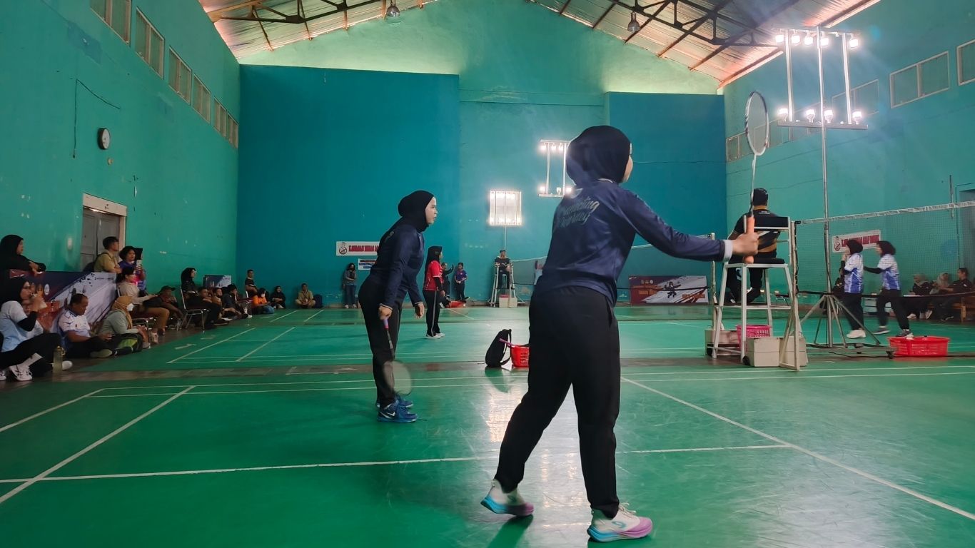Perjuangan Tim Bulu Tangkis Dinas Perhubungan DIY Berakhir di Ajang PORPRI DIY 2026
