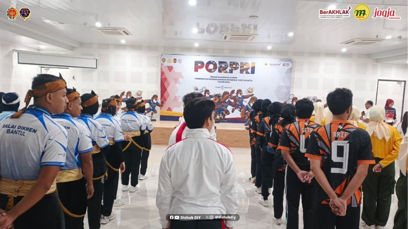 Tampil Memukau di Babak Final, Dinas Perhubungan DIY Berhasil Meraih Juara 1 Lomba Senam PORPRI Pemerintah Daerah DIY Tahun 2026
