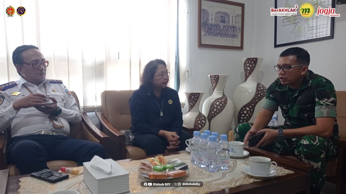 Audiensi ke Korem 072/Pamungkas, Dishub DIY Sampaikan Rencana Implementasi Full Pedestrian November 2026