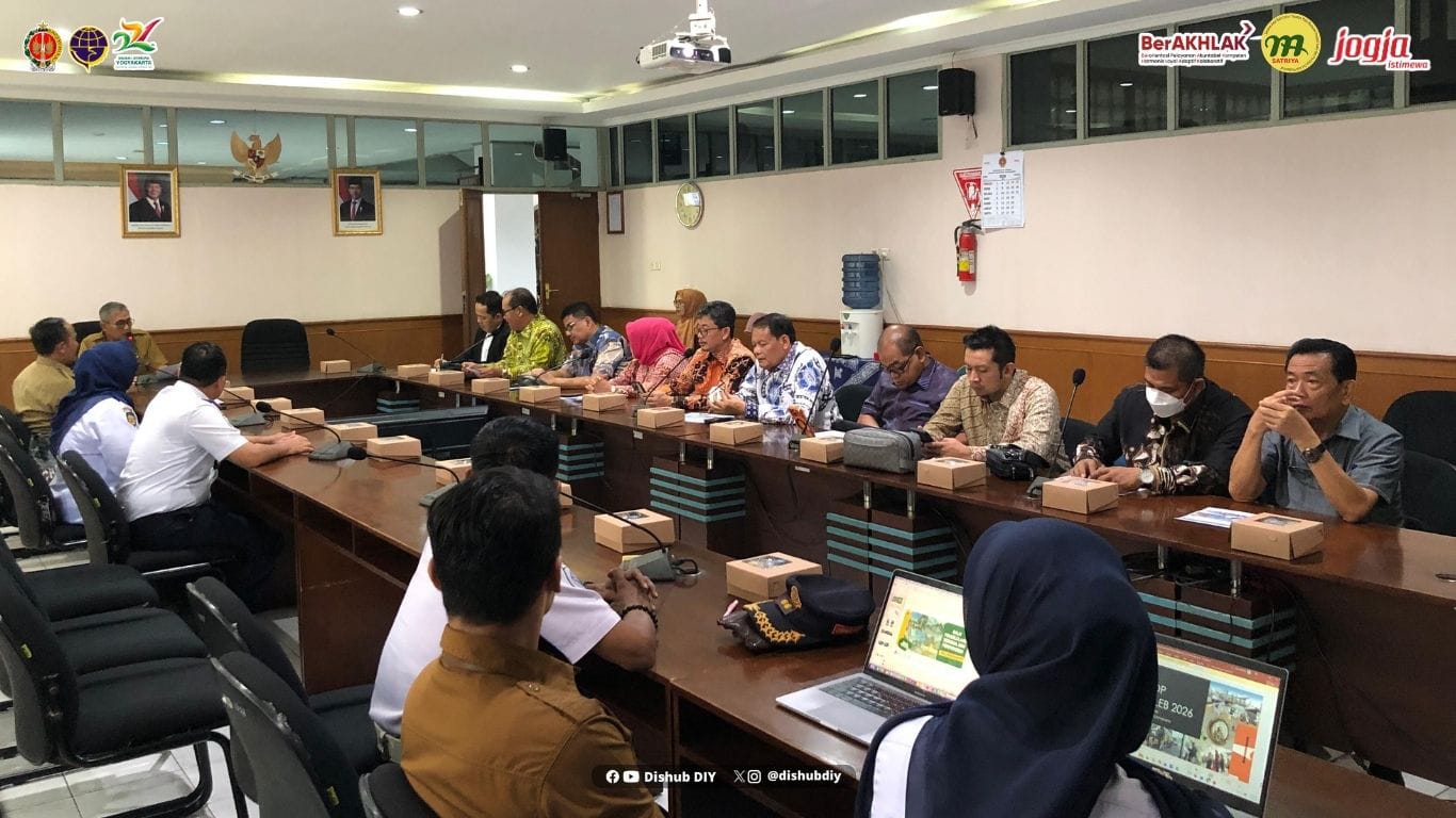 Antisipasi Lonjakan Kendaraan Saat Lebaran, Komisi IV DPRD Sumbar Lakukan Studi Banding ke Dinas Perhubungan DIY