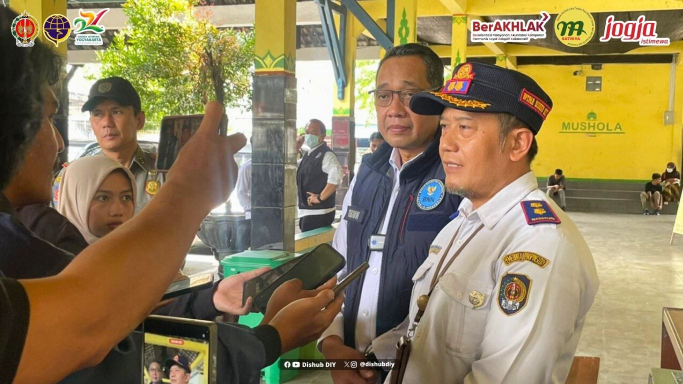 Tes Urine Awak Bus di Terminal Tipe B Jombor Perkuat Keselamatan Transportasi Jelang Angkutan Lebaran 2026	 