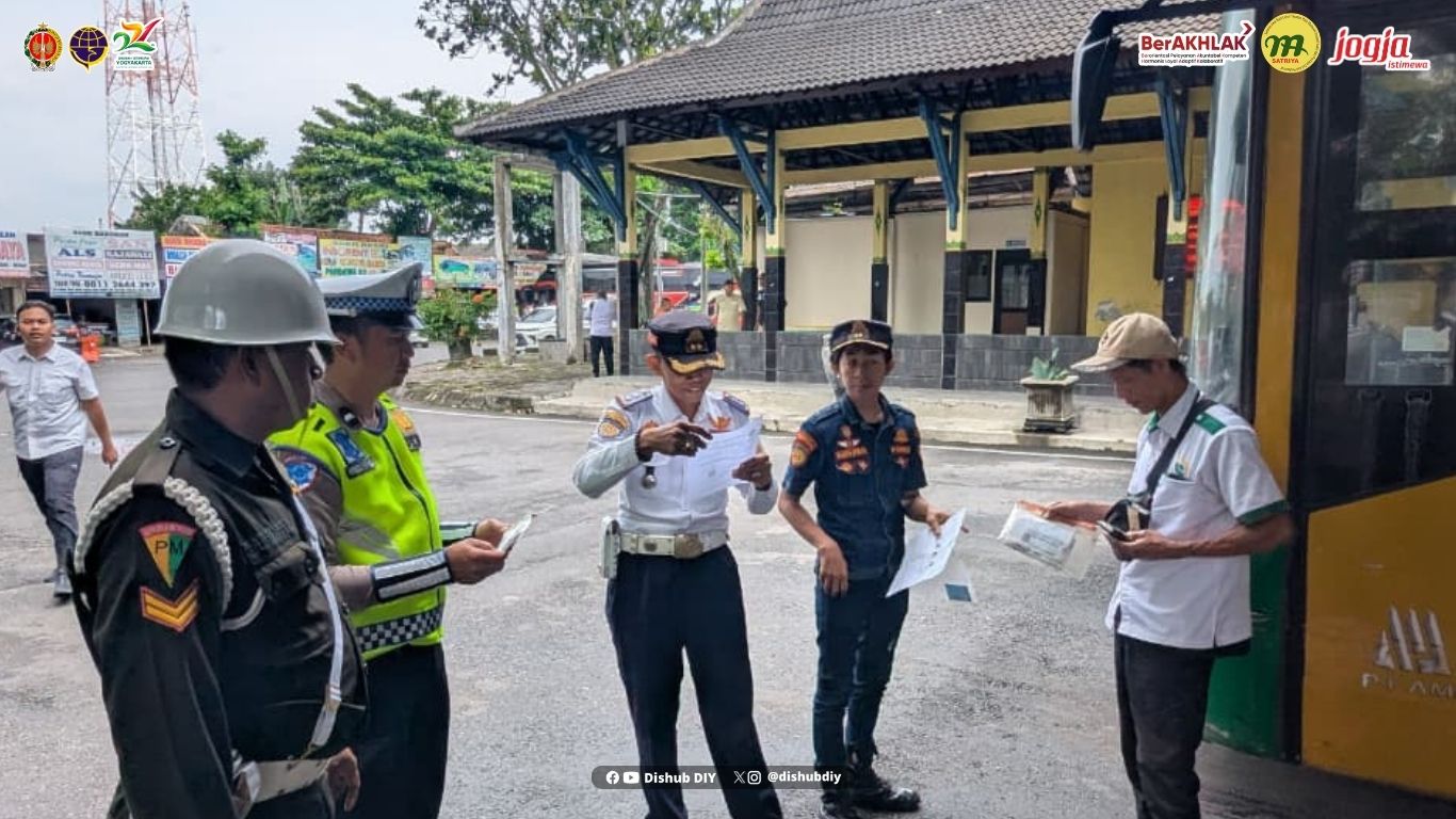 Dishub DIY Laksanakan Ramp Check di Terminal Jombor Sleman dan Terminal Dhaksinarga Gunungkidul sebagai Bagian dari Persiapan Mudik Lebaran 2026