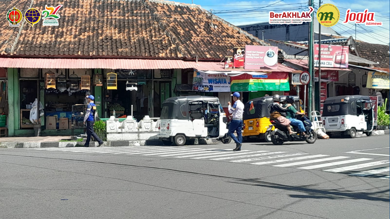 Dishub DIY Lakukan Penegakan Hukum Lalu Lintas di Kawasan Sumbu Filosofi