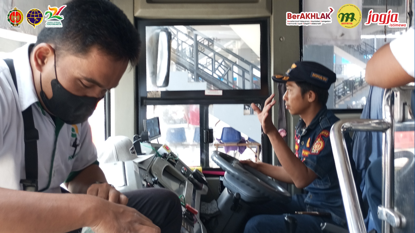 Dishub DIY Laksanakan Pengawasan Bus Trans Jogja di Terminal Giwangan