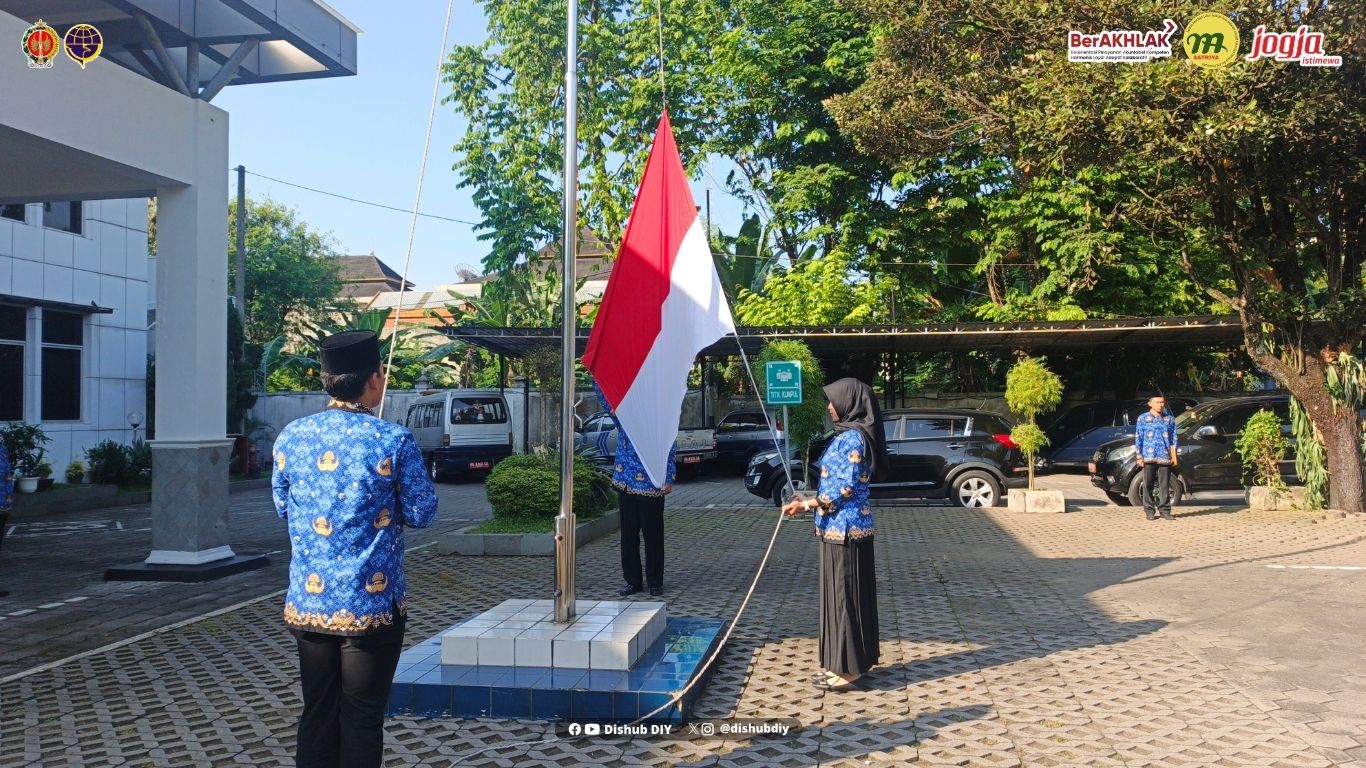 Dinas Perhubungan DIY Gelar Upacara Peringatan Hari Lahir Pancasila Tahun 2026