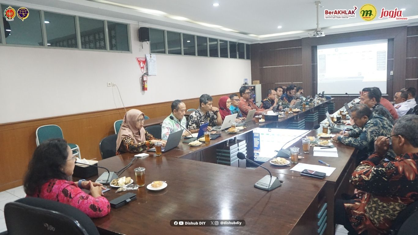 Rapim Dishub DIY Bahas Arah Pembangunan dan Implementasi RIT DIY 2025–2045