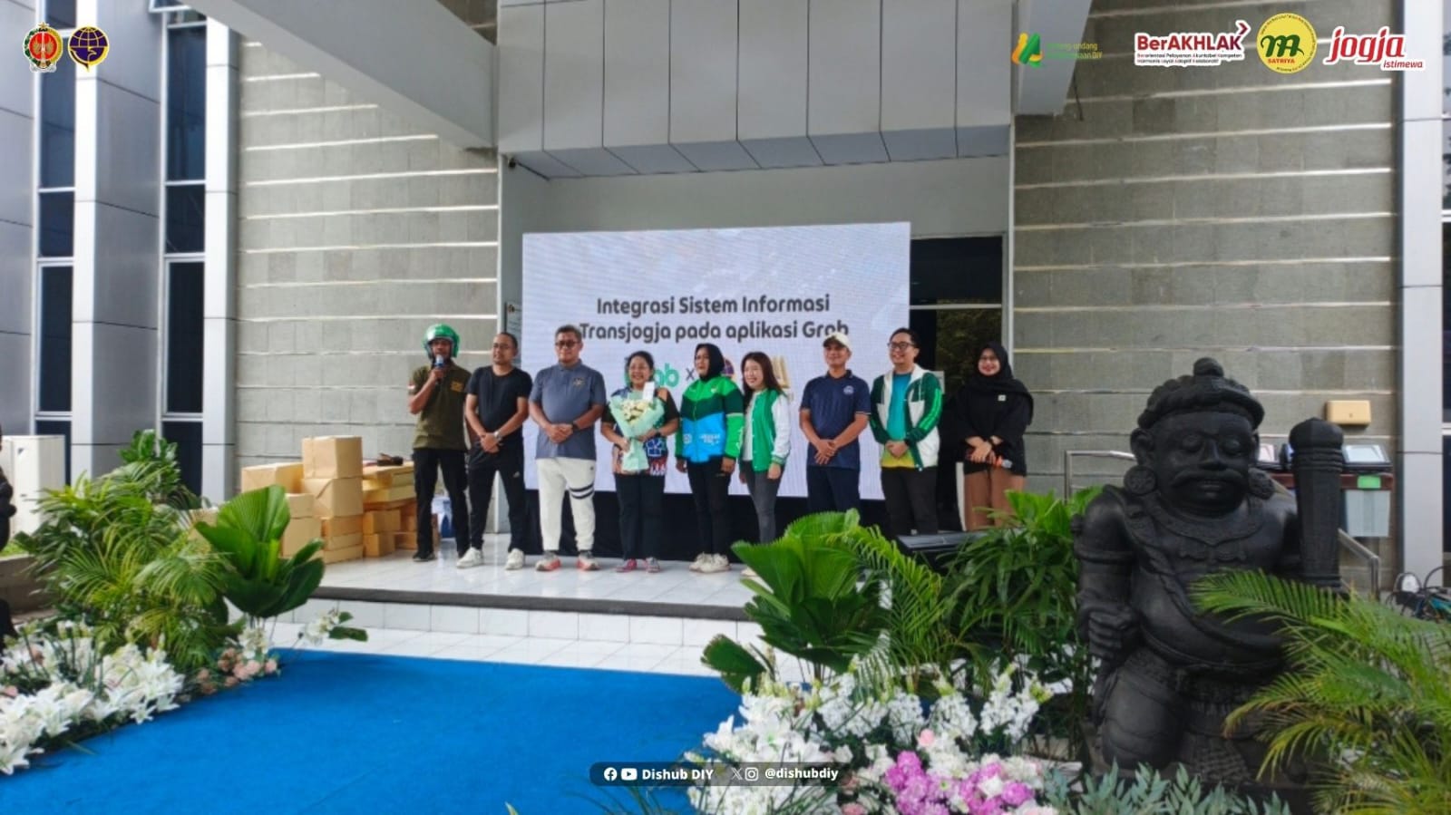 Harhubnas 2026, Dishub DIY Launching Sistem Terintegrasi Grab dan Trans Jogja