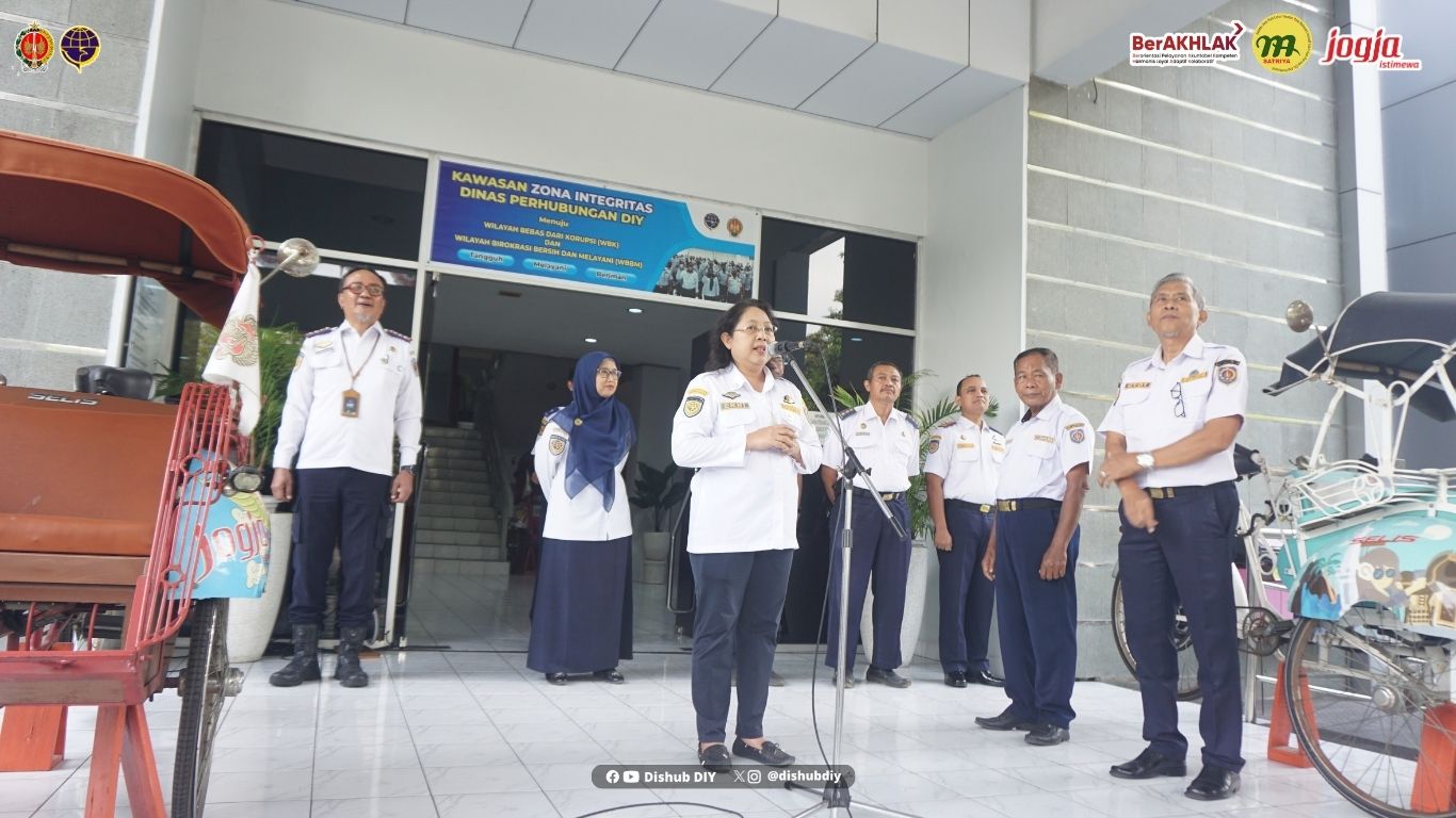 Apel Rutin Pagi Dishub DIY Diwarnai Pamit Purna Tugas