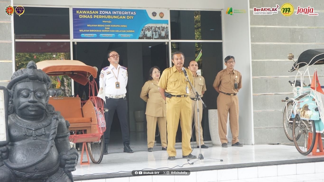 Apel Pagi Dishub DIY Bahas Persiapan Rangkaian Hari Perhubungan Nasional 2026