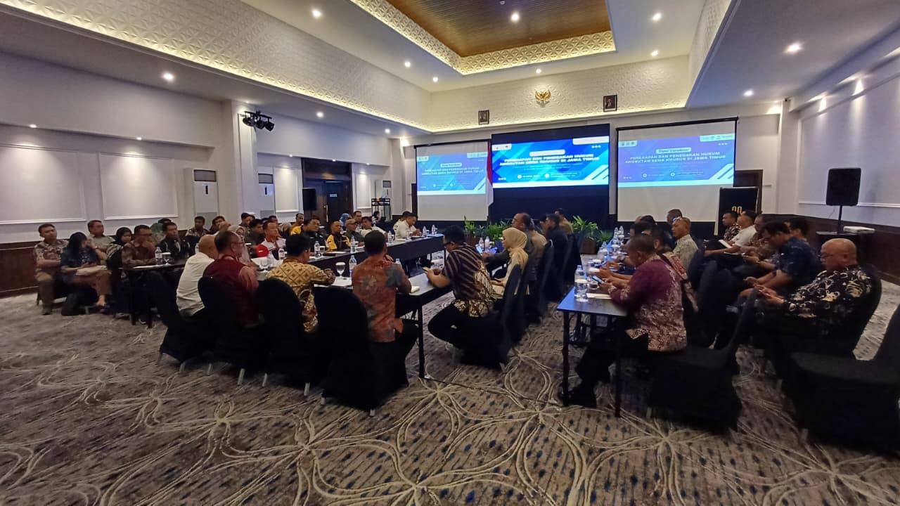 Dishub DIY Hadiri Rapat Koordinasi Penerapan dan Penegakan Hukum Angkutan Sewa Khusus di Jawa Timur di Yogyakarta