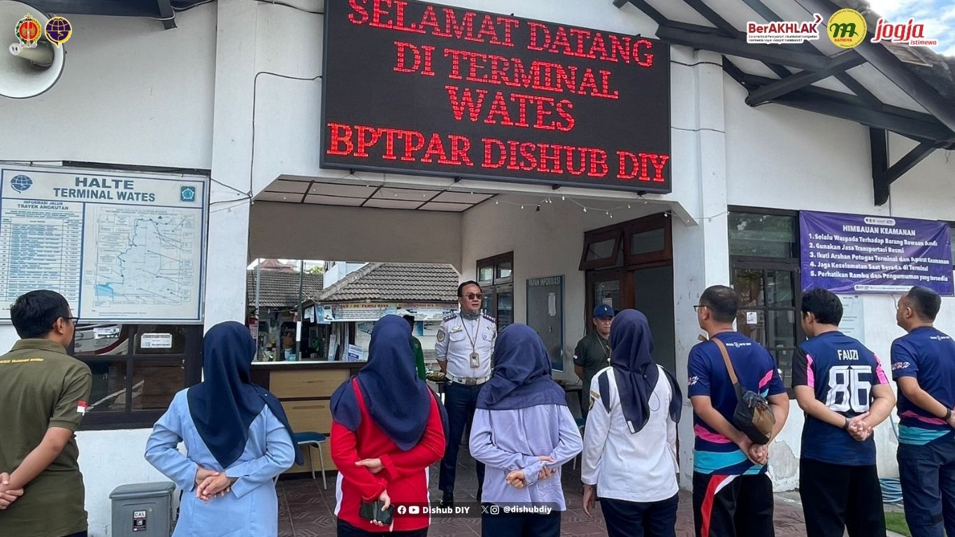 Kerja Bakti dan Penataan Lingkungan Dilaksanakan di Terminal Tipe B Wates untuk Tingkatkan Kualitas Fasilitas Publik